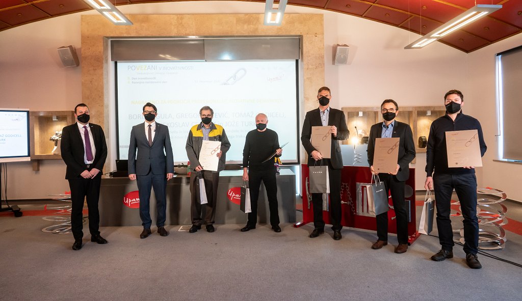TALUM - Predlagatelji procesne inovacije, ki je prejela bronasto priznanje ŠGZ za inovacije v podravski regiji - FOTO Stanko Kozel