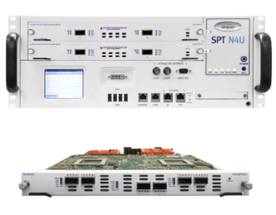 Testna infrastruktura je osnovana na Spirent TestCenter rešitvi.