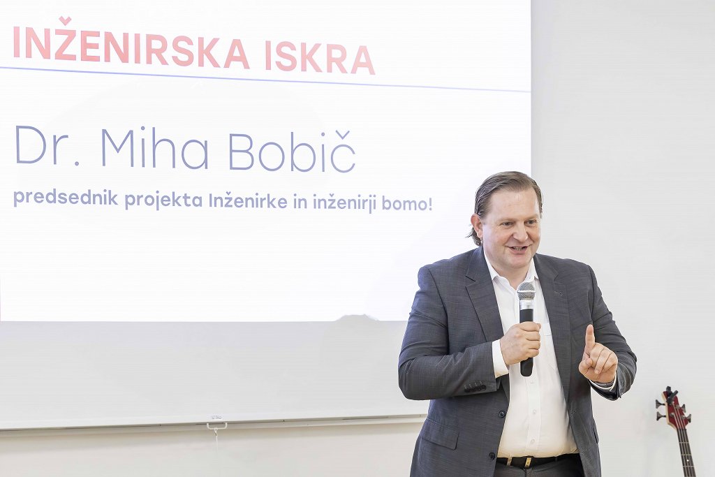 Dr. Miha Bobič, predsednik projekta Inženirke in inženirji bomo (foto Andrej Križ za Mediade)