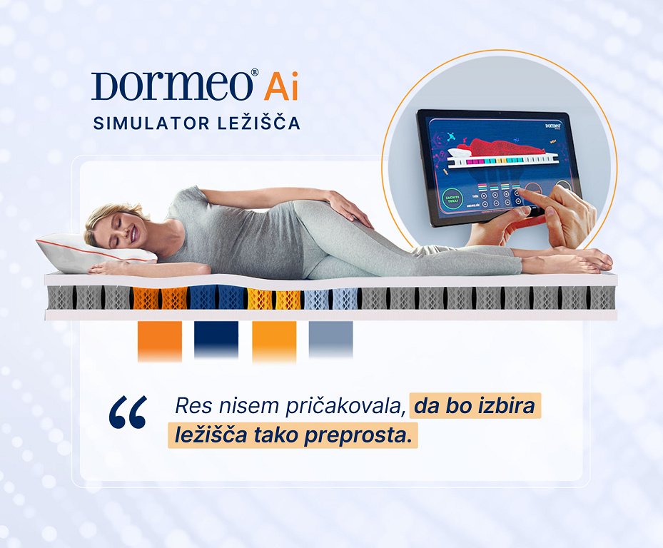 Gre za prvo ležišče na svetu, ki se uporabniku prilagodi v realnem času, in sicer že medtem ko leži na njem