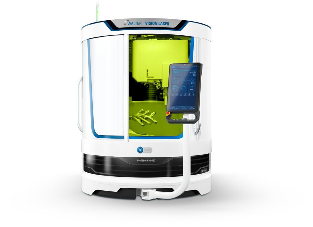 Vision Laser machine with Robot Loader 25.