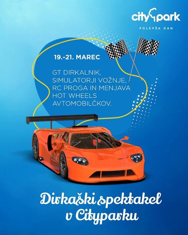 Dirkaški spektakel v Cityparku