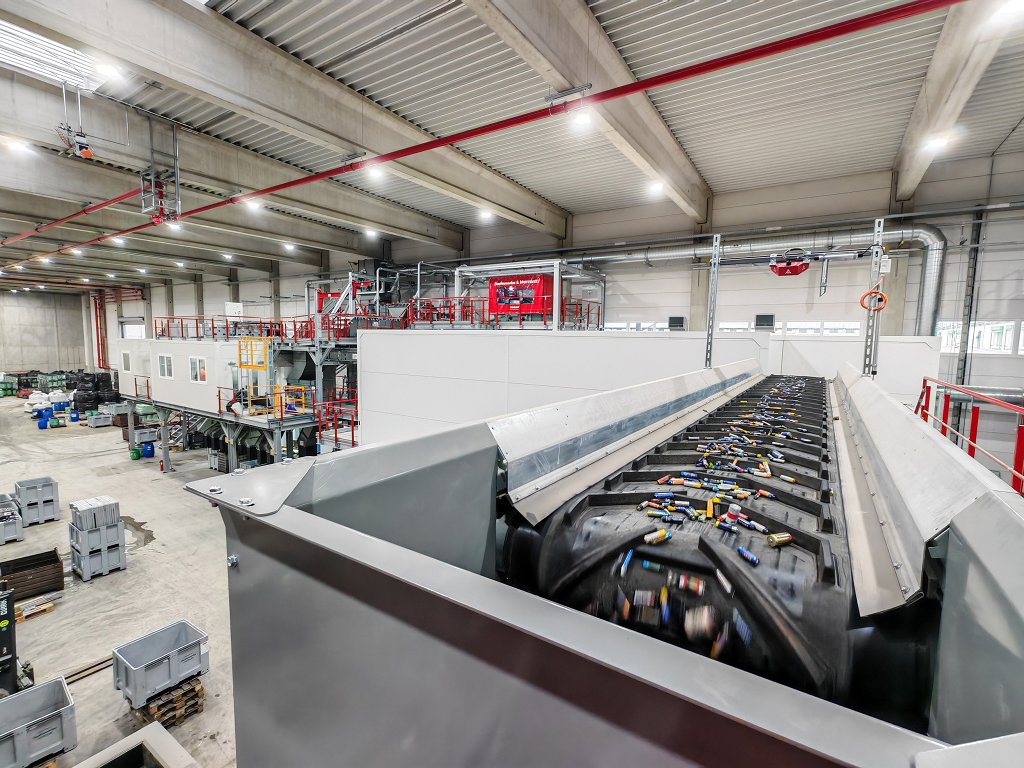 Photo_01_Saubermacher & Meinhardt battery sorting facility – STADLER & weeeSwiss