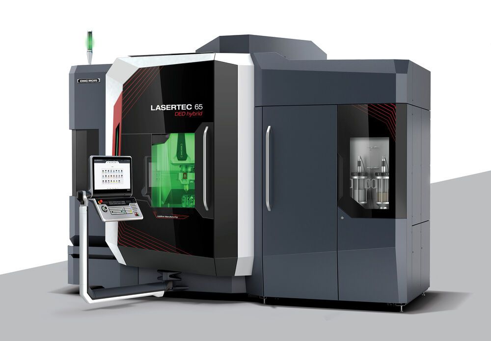 The Lasertec 65 DED hybrid 2 from DMG Mori.