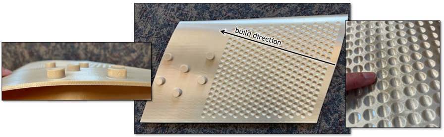 sample-part-dimples-cylindrical-vortex-generators