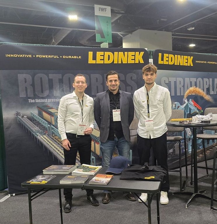 Ekipa podjetja Ledinek Engineering na IWF 2026 - najdete jih v stavbi A na stojnici A9535. Foto arhiv Ledinek